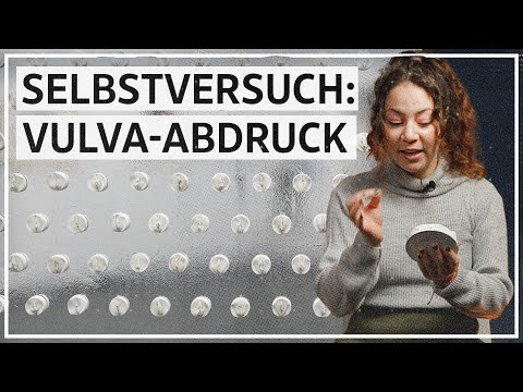 Ein Gipsabdruck der eigenen Vulva im Selbstversuch