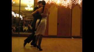 (Tango )  La Milonga Rosa at Ukranian East Village Restaurant with Andres Bravo & Carolina Jaurena