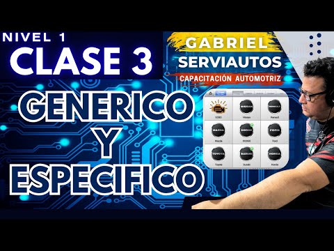 CLASE 03 DIAGNOSTICO EOBD GENÉRICO, Y ESPECIFICO - ESCANER NIVEL 1