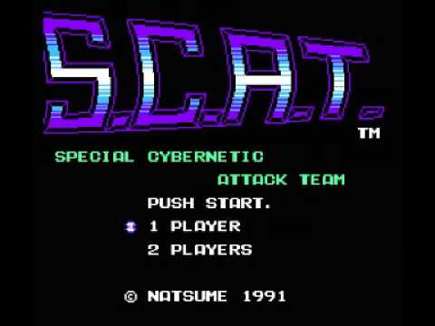 S.C.A.T. - Special Cybernetic Attack Team (NES) Music - Stage 01
