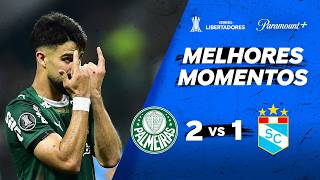PALMEIRAS 2 X 1 SPORTING CRISTAL - CONMEBOL LIBERTADORES 2026 | Paramount Plus Brasil