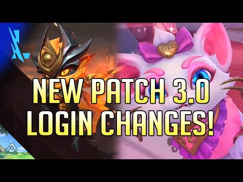 [Lol Wild Rift] New Patch 3.0 Login Changes!