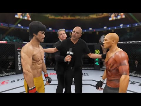 UFC4 | Bruce Lee vs Shaolin Monk (EA Sports UFC 4)