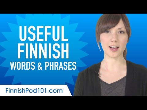 Useful Finnish Words & Phrases to Speak Like a Native