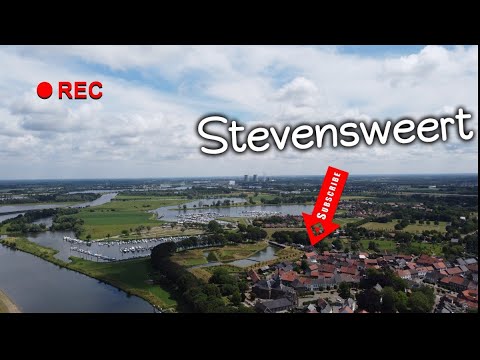 Dronevlucht boven Stevensweert