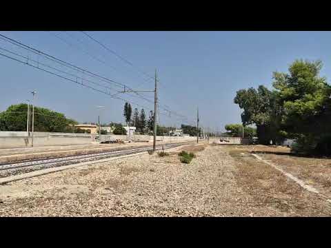 Il saluto dell'IC 702 Taranto - Roma Termini 