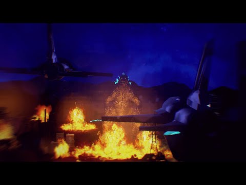 Godzilla x Kong Godzilla Absorbs Radiation In France but it's Gmod