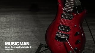 Video thumbnail for Music Man John Petrucci Majesty 7-String, Royal Red | Gear4music demo by Gear4music Guitars