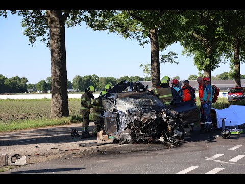 Gewonde bij ernstig ongeval bij tankstation op beruchte N272