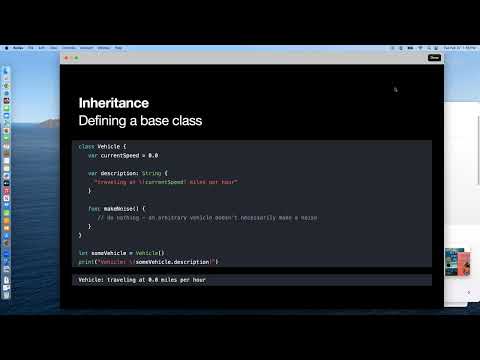 Swift Programming 2 - Classes and Inheritance Playground - Spring 2024