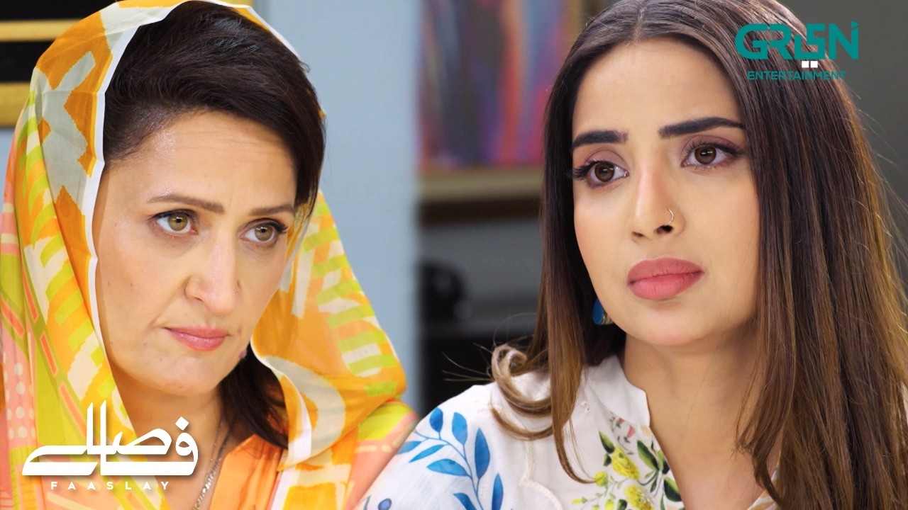 Nida Aur Adil ka Rishta Asaan Nahi | Faaslay | Ali Ansari - Saboor Aly | Green TV