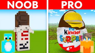 Download lagu NOOB vs PRO: KINDER CHOCOLATE House Build Challenge in Minecraft mp3 Download lagu NOOB vs PRO: KINDER CHOCOLATE House Build Challenge in Minecraft mp3