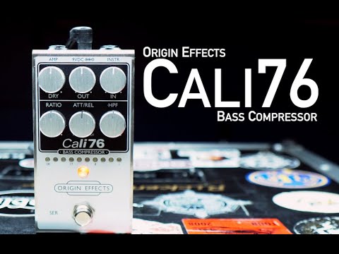 Origin Effects Cali76 Bass Compressor Demo