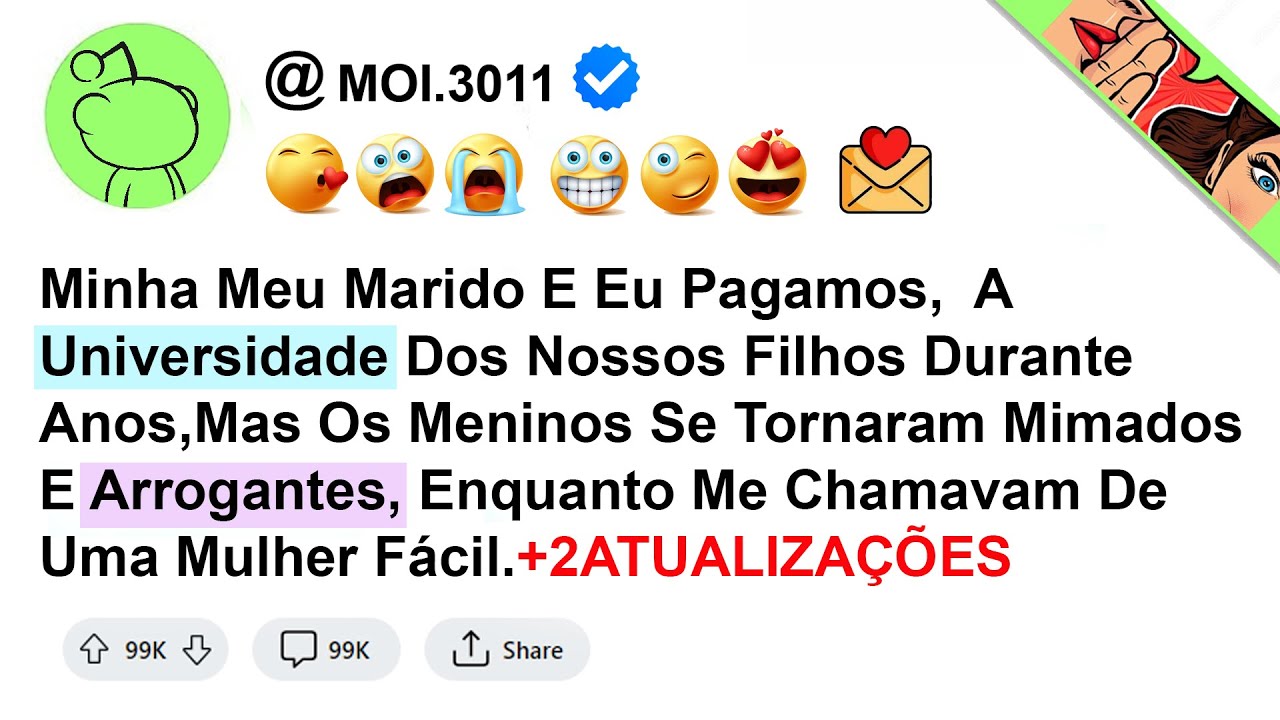 história -  Meu Marido E Eu Pagamos,  A Universidade Dos Nossos Filhos Durante Anos, Mas Os...