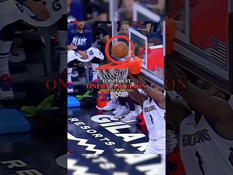 Top 15 Best ONE IN A BILLION Moments In The NBA | Part 1