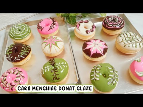 CARA MENGHIAS DONAT GLAZE | TIPS MENCAIRKAN GLAZE MENGGUMPAL