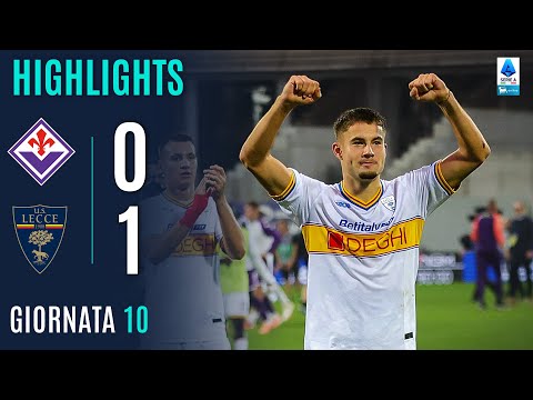 Video highlights della Fiorentina vs Lecce (0 a 1) - Giornata 10 - Fantacalcio e fantamedie