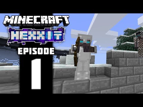 MINECRAFT: Hexxit Survival | Episode 1 - "A New Adventure!"
