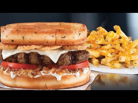 Hardee's Garlic Bread Thick Burger (Food Review)