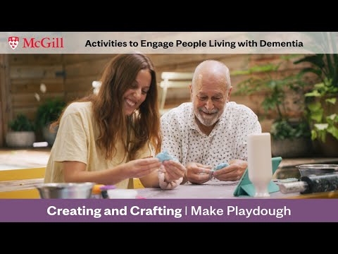 Activities to Engage People Living with Dementia - Creating and Crafting – Make Playdough