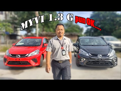 Perbezaan Perodua MYVI 1.3 G vs MYVI 1.3 X
