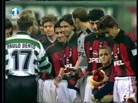 AC Milan (2-0) Sporting CP - Taça UEFA 2001/02 - 1/8 Final - 1a Mão