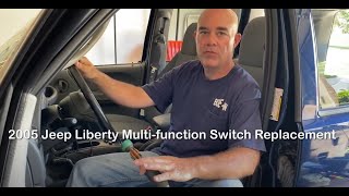 Replace Multifunction switch 2002-2007 Jeep Liberty (in Minutes) #jeepliberty