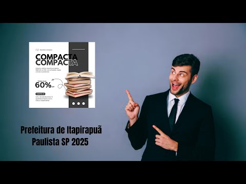 Apostila Prefeitura de Itapirapuã Paulista SP 2025 Educador Social