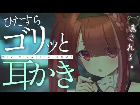 【ASMR/3Dio】ゴリゴリしたとこだけを引っ掻く耳かき。至極の耳掃除。睡眠┆囁き┆Earcleaning┆Whispering┆Vtuber【星めぐり学園/切熊ゆに】