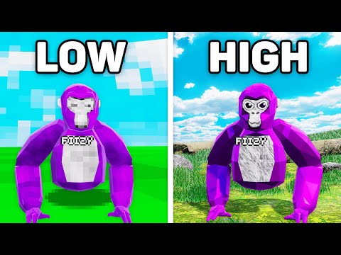 Gorilla Tag but It Gets More Realistic