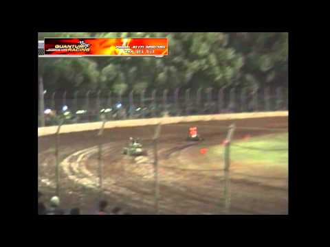 Speedcars - A-Main - Queensland Title - Kingaroy Speedway - 21.01.11
