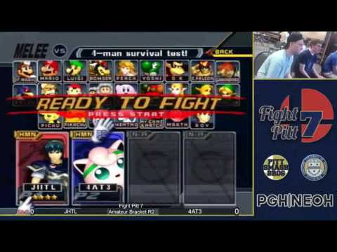 Fight Pitt 7 - Amateur Bracket R2 - JHTL vs 4AT3