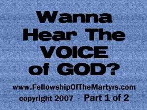 Wanna Hear God?
