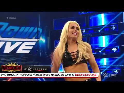 Eighteen Person Mixed Tag Team Match SmackDown LIVE, April 2, 2019