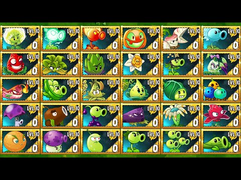 Random 30 Best Plants Battlez - Which Plant Will Win? - PvZ 2 Plant vs Plant