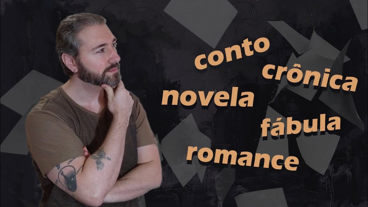 GÊNEROS NARRATIVOS (conto, crônica, novela, fábula e romance) - Definições e diferenças