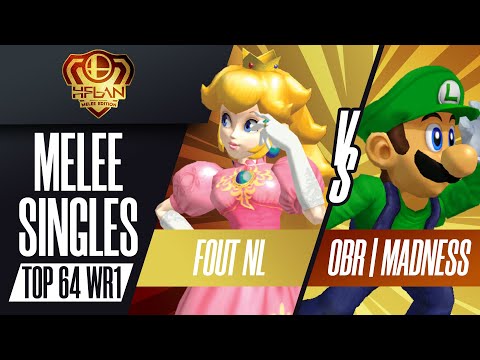 HFLAN 2022 | Melee Singles - Fout NL vs. OBR | Madness - Top 64 WR1