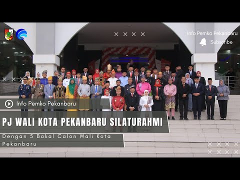 Pj Walikota Pekanbaru Silaturahmi dengan 5 Pasangan Bakal Calon Wali/Wakil Wali Kota Pekanbaru
