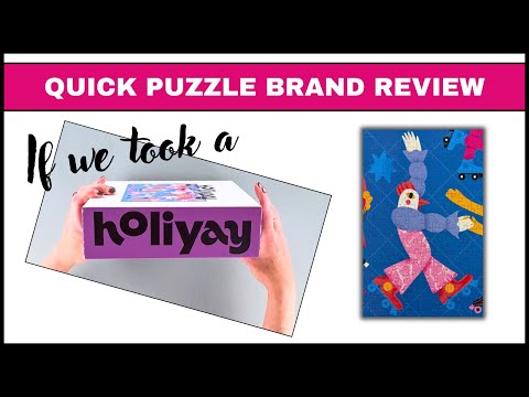 Roller Disco Chicken!! Holiyay Jigsaw Puzzle Brand Review