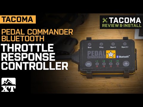 Tacoma Pedal Commander Bluetooth Throttle Response Controller (2005-2020) Review & Install
