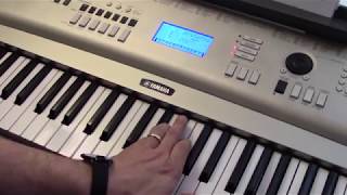 Video thumbnail for Piano Sounds Demo From Yamaha YPG-235 by films128