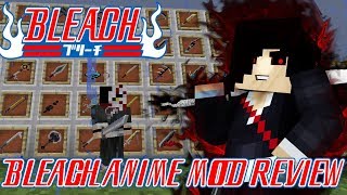 NEW UPDATE! SHIKAI, HOLLOW DIMENSION, SHINIGAMI & MORE! || Minecraft Bleach Anime Mod Review