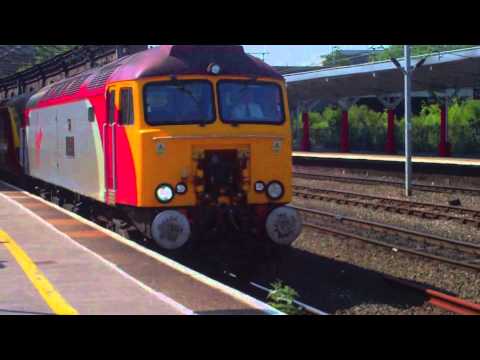 0K00 & 1D83 London Euston to Holyhead 57308 & 390017 at Crewe