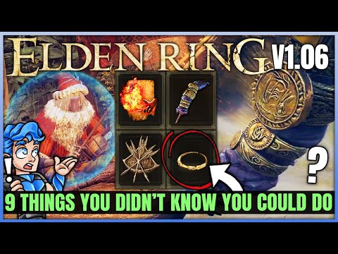 9 New Secrets You Didn't Know About in Elden Ring - New Music Sorcery & Chain Cast - Tips & More!