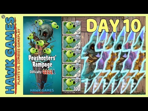 Plants vs Zombies 2 Peashooters' Rampage Pirate Seas 10 [Portals]