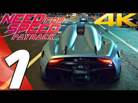Need For Speed Payback - Gameplay Walkthrough Part 1 - Prologue [4K 60FPS ULTRA]
