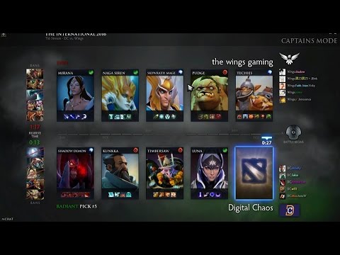 TECHIES+PUDGE = ? DC vs. Wings The International 6 Game 2