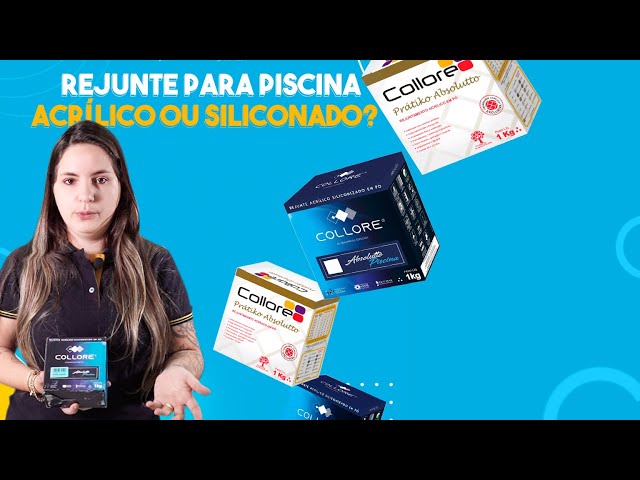 REJUNTE PARA PISCINA PRATIKO ABSOLUTO SILICONIZADO - AZUL TOPÁZIO