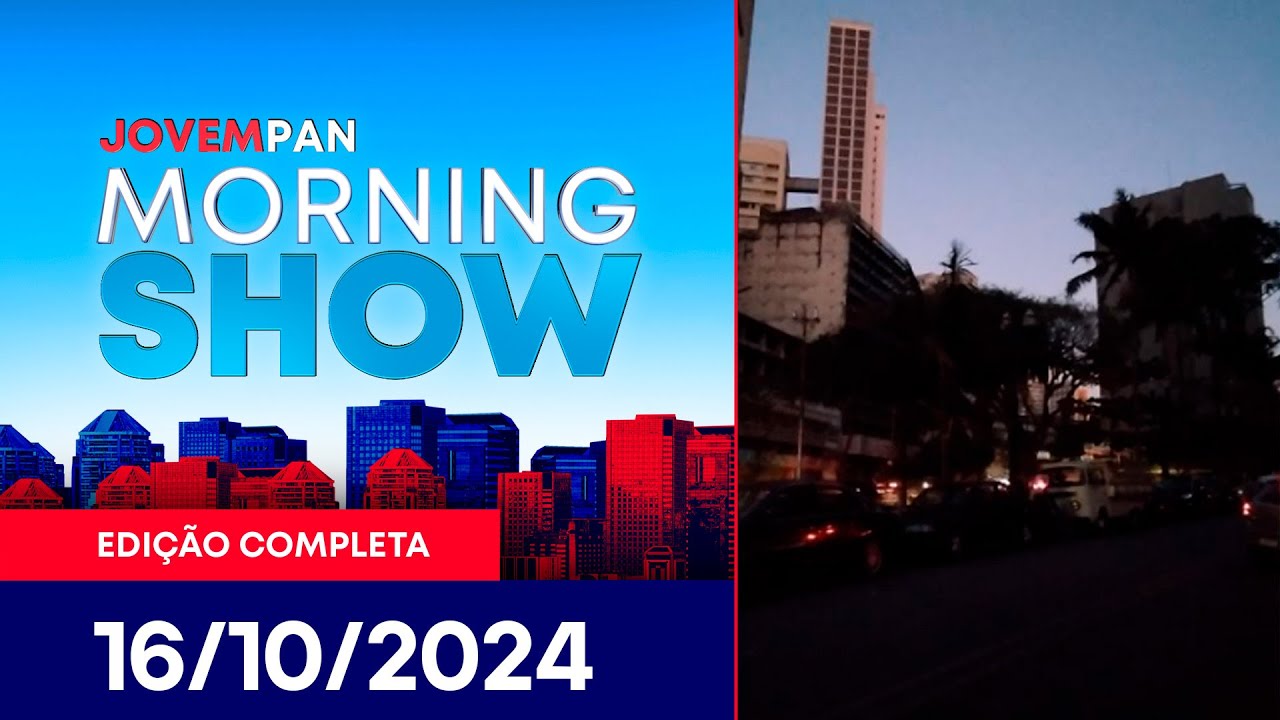 APAGÃO AINDA REPERCUTE EM SP | MORNING SHOW - 16/10/2024