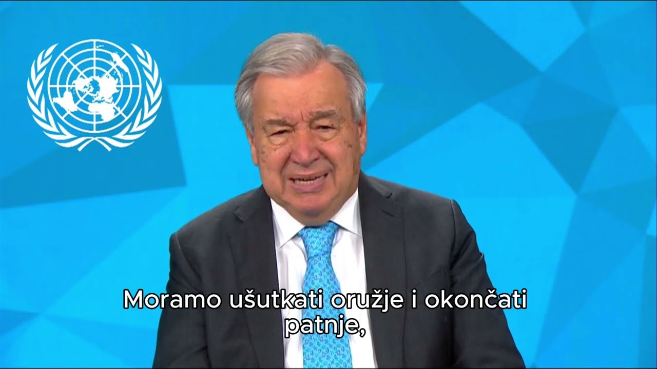 Poruka generalnog sekretara UN-a Antónia Guterresa povodom Međunarodnog dana mira